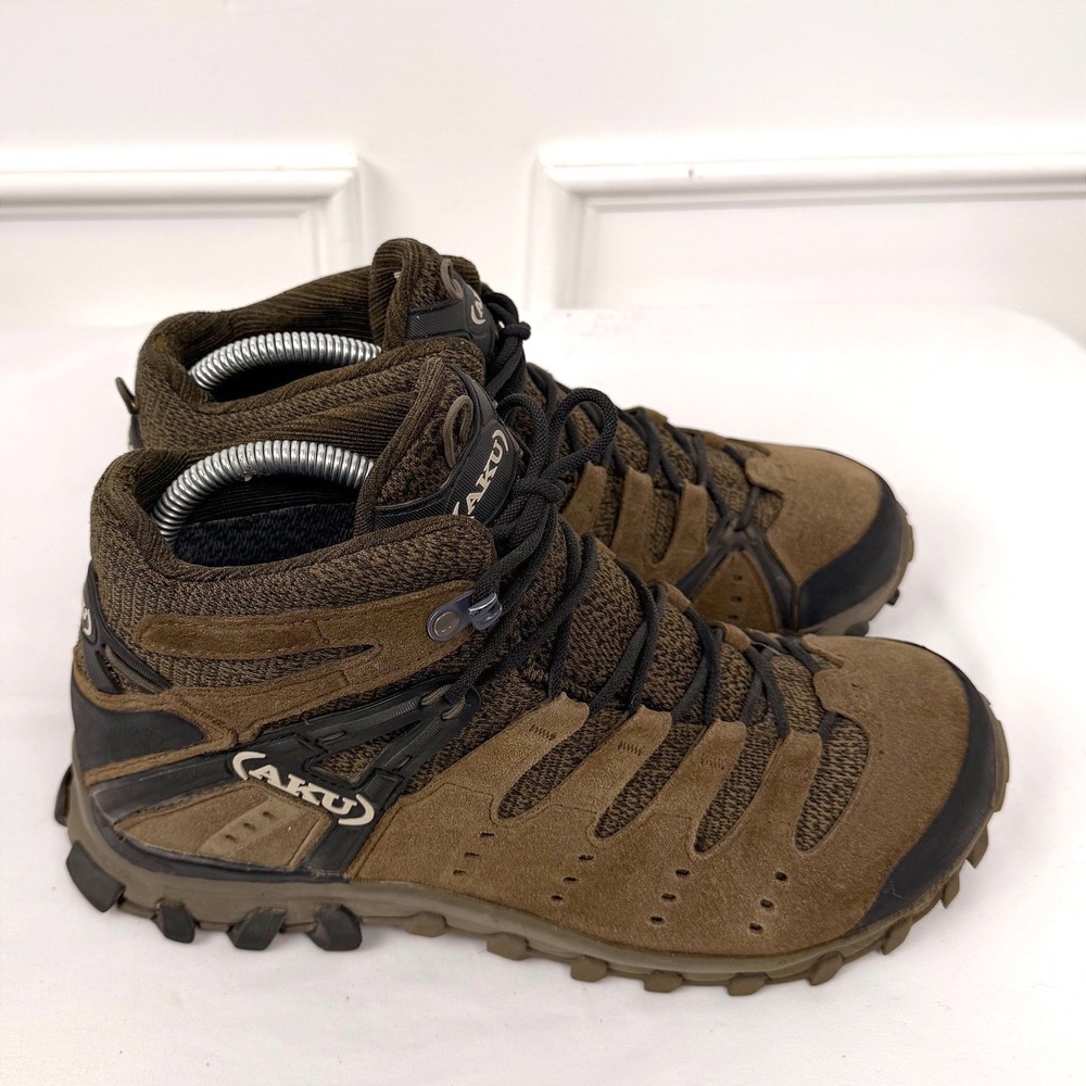 AKU Alterra Lite Mid ISG GTX Brown Hiking Boots Womens 8 Waterproof Gore-Tex - Picture 2 of 7